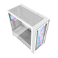 Darkflash DRX90 Glass tietokoneen kotelo (valkoinen)