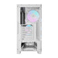 Darkflash DRX90 Glass tietokoneen kotelo (valkoinen)