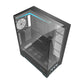 Darkflash DY450L tietokoneen kotelo ilman tuulettimia (musta)