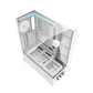 Darkflash DY450L arvutikorpus ventilaatoriteta (valge)