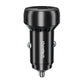 Choetech 60W 2xUSB-C+USB-A car charger (black)