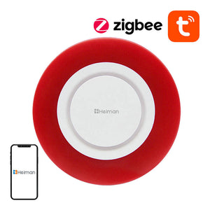 Zigbee Heiman HS2WD Tuya išmanioji belaidė signalizacijos sirena