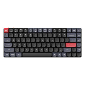 Keychron K3 Pro Brown Switch Trådløst Lavprofil Mekanisk Tastatur (Sort) [K3P-A3].