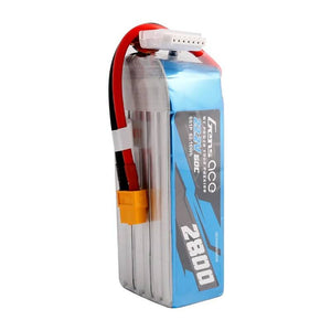 Lipo Gens ace 2800mAh 22.2V 60C 6S1P batteri med XT60-kontakt
