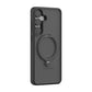 Torras Ostand Spin Series Handyhülle für Samsung S25+ (schwarz)