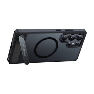 Torras telefoniümbrise Pstand seeria Samsung S25 Ultra jaoks (must)