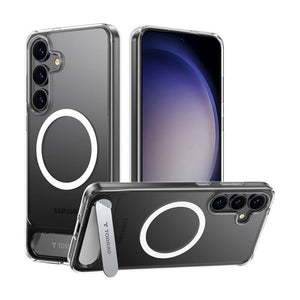 Torras Pstand serijos telefono dėklas Samsung S25 (skaidrus)