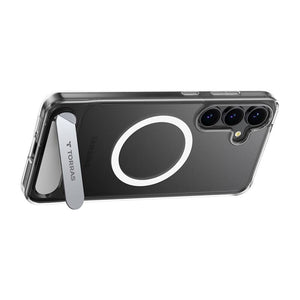 Torras Pstand serijos telefono dėklas Samsung S25+ (permatomas)