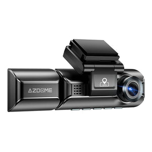 Azdome 550Pro Framkamera 4K, bakre kamera 1080p och intern IR-kamera, WiFi 5G/2.4G, GPS, G-sensor, USB-C + 64GB minneskort