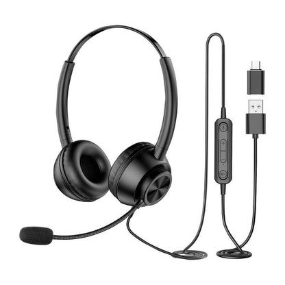 Kabelgebundenes Headset mit Mikrofon New Bee H368