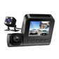 1080p priekšējā kamera, 1080p iekštelpu kamera un VGA aizmugurējā kamera Azdome V600-3CH, G-sensors