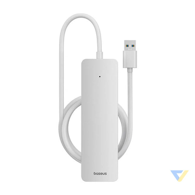 4in1 Hub Baseus UltraJoy Lite USB A to USB 3.0 1m (white) Hubs