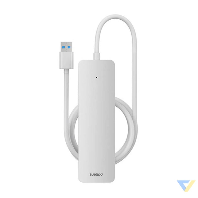 4in1 Hub Baseus UltraJoy Lite USB A to USB 3.0 1m (white) Hubs