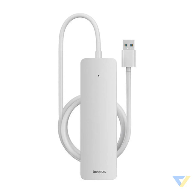 4in1 Hub Baseus UltraJoy Lite USB A to USB 3.0 1m (white) Hubs