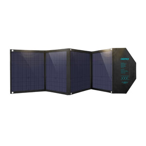 Choetech SC007 80W taitettava aurinkolaturi (musta)