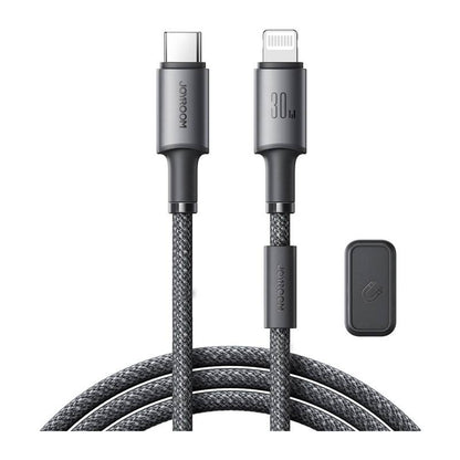 Kabel USB-C Lightning Joyroom 30W, 1,2 m grå