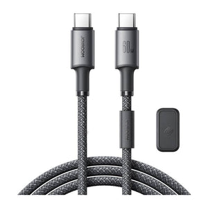 Kabel USB-C - USB-C Joyroom S-A50, 60W, 1,2m grå