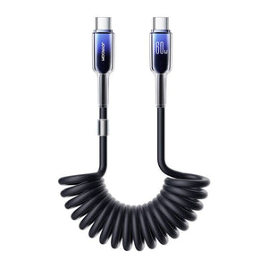 USB-C - USB-C Joyroom kabel S-A43 60W 1,5m sort