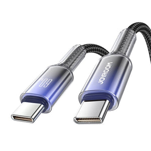 Joyroom S-A42 60W USB-C kaabel 1,2 m must