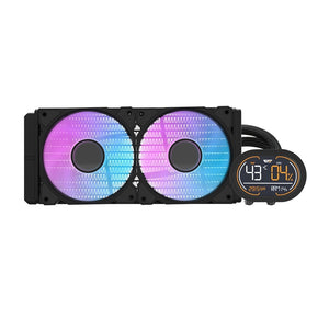 Darkflash DH240D CPU ūdens dzesētājs (melns)