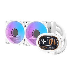 Darkflash DH240D CPU ūdens dzesētājs (balts)