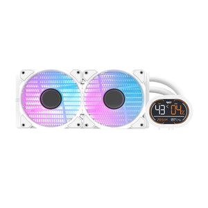 Darkflash DH240D CPU ūdens dzesētājs (balts)