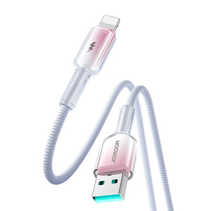 Kaabel USB-A Lightning Joyroom S-A42 3A 1,2 m valge