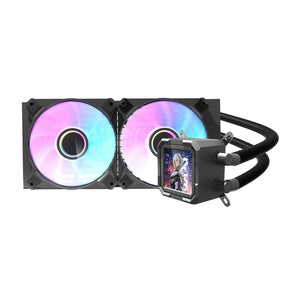 Darkflash DV240S CPU water cooler (black)