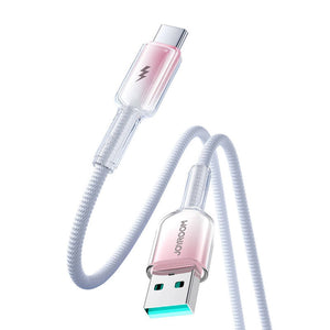 Joyroom S-A42 3A USB-A USB-C kaabel 1,2 m valge