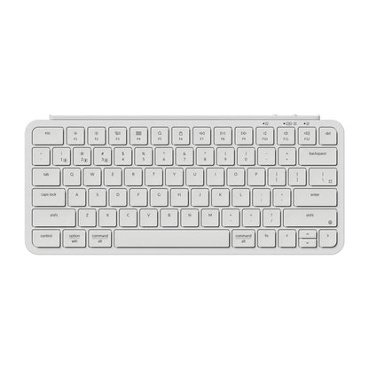 Ultra plonas Keychron B1 Pro 2.4G belaidis klaviatūra (balta) [B1P-K8].