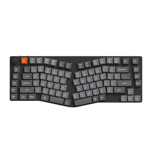 Keychron K15 Max Led Rød Switch Trådløst Lavprofil Tastatur (Sort) [K15M-A1].