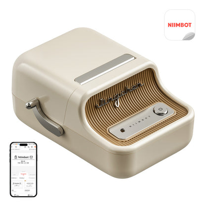 Niimbot B21 Pro bærbar etiketprinter (creme)