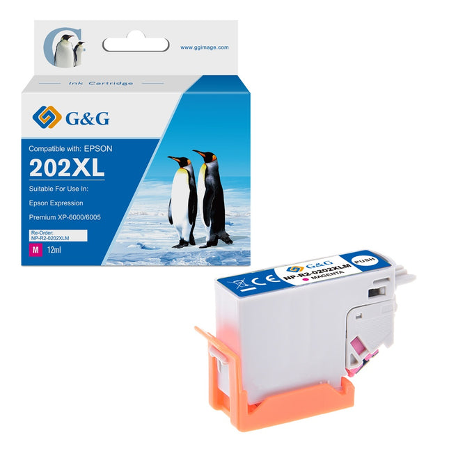 G&G Compatible Epson C13T02H34010 Ink M-0