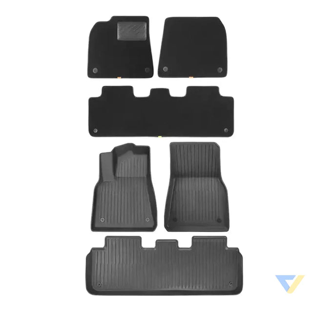 6 Piece Floor Mat for Tesla Baseus T Space Series (black) Other