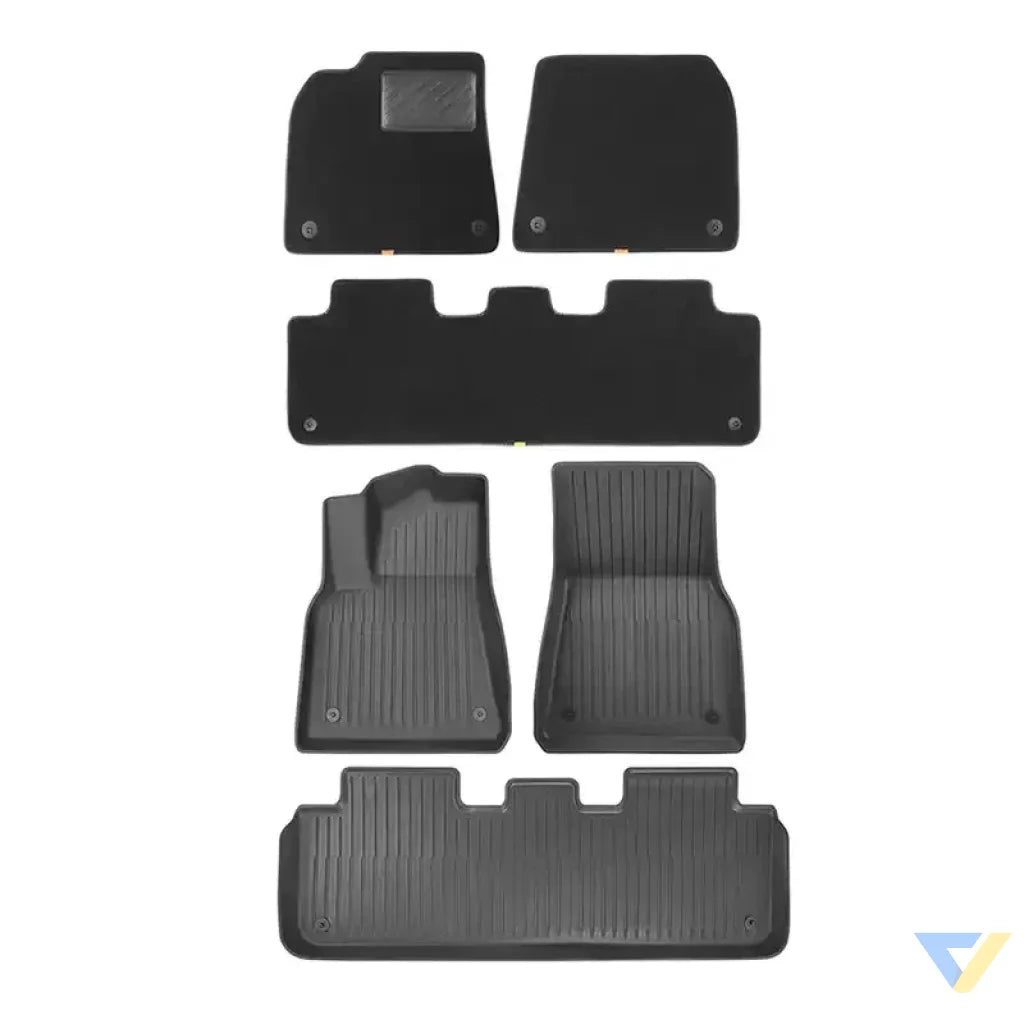 6 Piece Floor Mat for Tesla Baseus T Space Series (black) Other