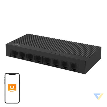 8 port 100 Mb/s LAN Switch IMOU SF108C Other