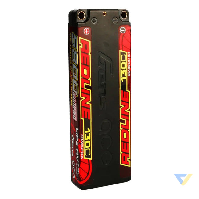 Accumulator Gens ace Redline Series 5800mAh 7.6V 130C 2S1P HardCase 56# HV Ultra LCG LiPo Lithium and NiMH