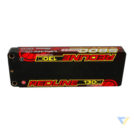 Accumulator Gens ace Redline Series 5800mAh 7.6V 130C 2S1P HardCase 56# HV Ultra LCG LiPo Lithium and NiMH