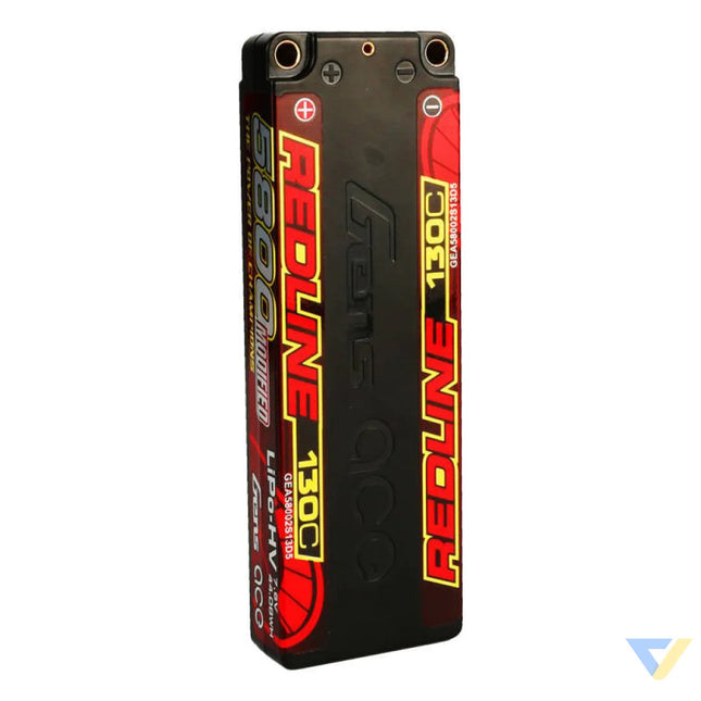 Accumulator Gens ace Redline Series 5800mAh 7.6V 130C 2S1P HardCase 56# HV Ultra LCG LiPo Lithium and NiMH