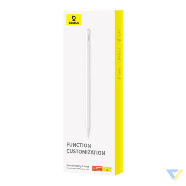 Active multifunctional stylus Baseus Smooth Writing Series with wireless charging USB C (White) Tablet styluses