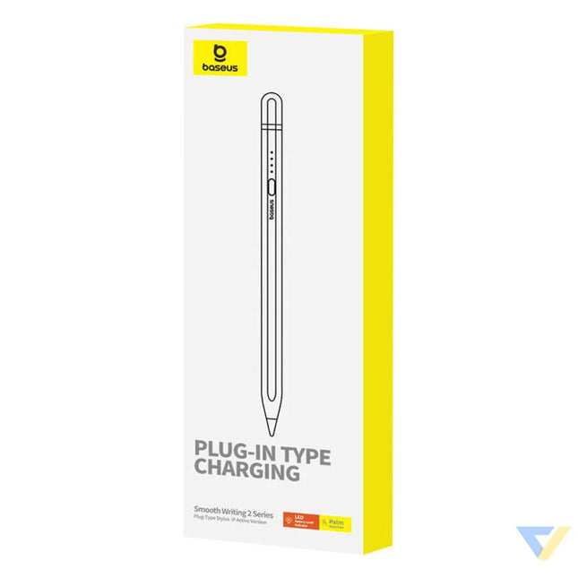 Active stylus Baseus Smooth Writing Series with plug in charging lightning (White) Tablet styluses