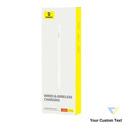 Active stylus Baseus Smooth Writing Series with wireless and cabled charging (White) Tablet styluses