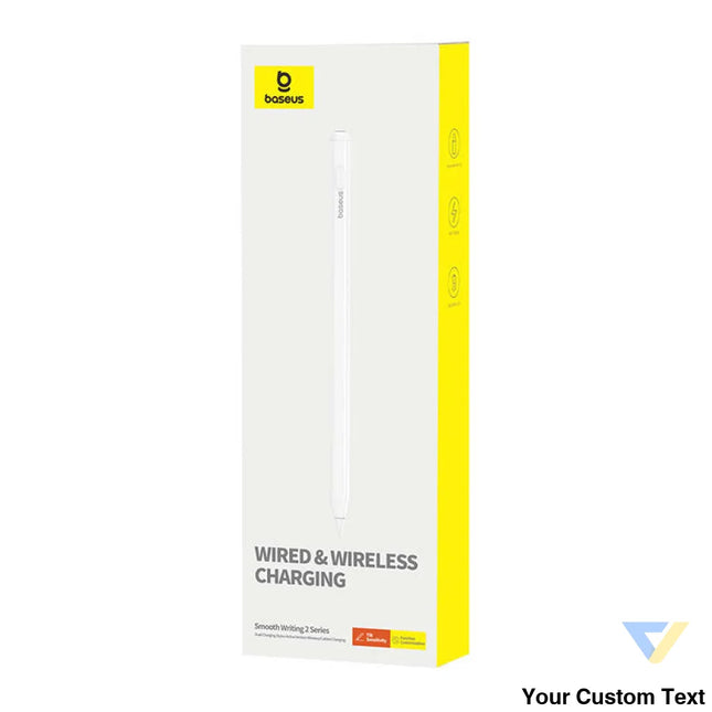 Active stylus Baseus Smooth Writing Series with wireless and cabled charging (White) Tablet styluses