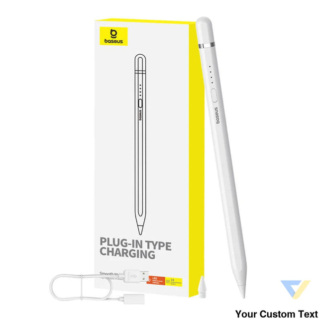 Active stylus Baseus Smooth Writing Series with wireless charging lightning (White) Tablet styluses