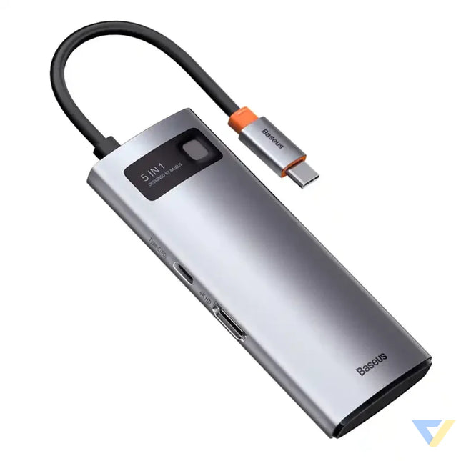 Adapter 5in1 Baseus Hub USB C to 3x USB 3.0 + HDMI + USB C PD Hubs