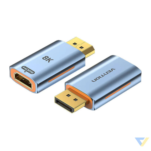 Adapter HDMI female to DisplayPort male Vention HFMH0 8K 60HZ (blue) Adapters connectors and converters