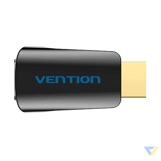 Adapter HDMI to VGA Vention AIDB0 with 3.5mm Audio Port Adapters connectors and converters