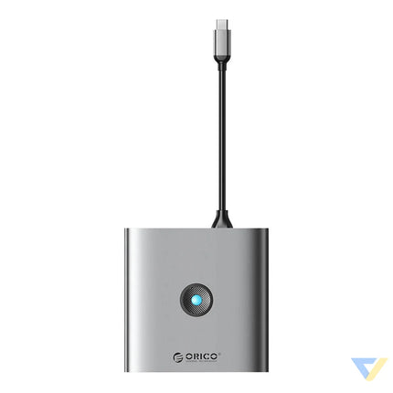 Adapter Hub 6w1 Orico HDMI 4K + 2x USB A 3.0 USB C 100W PD Hubs
