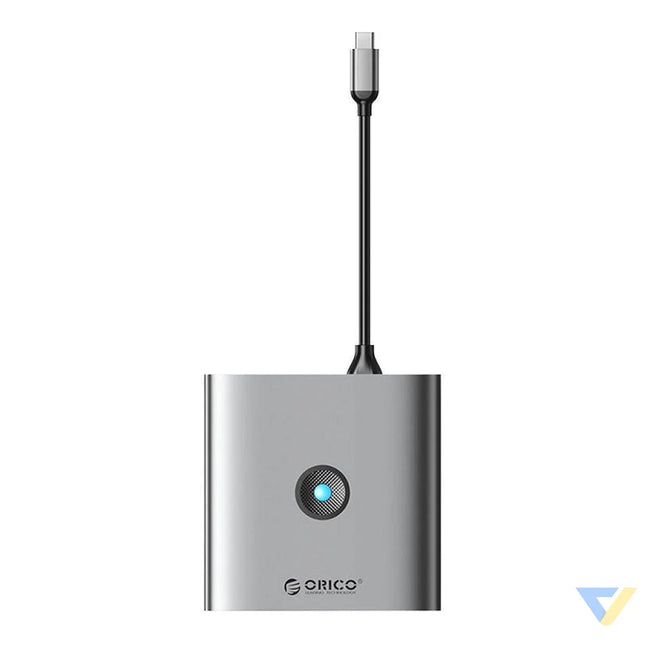 Adapter Hub 6w1 Orico HDMI 4K + 2x USB A 3.0 USB C 100W PD Hubs