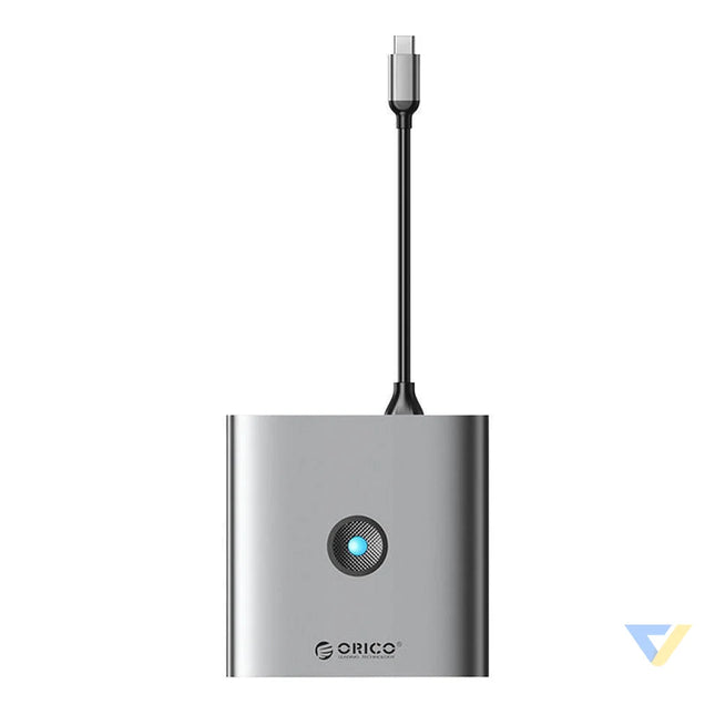 Adapter Hub 6w1 Orico HDMI 4K + 2x USB A 3.0 USB C 100W PD Hubs